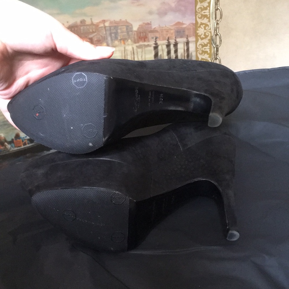 Ysl Black Platform Pump - image 3